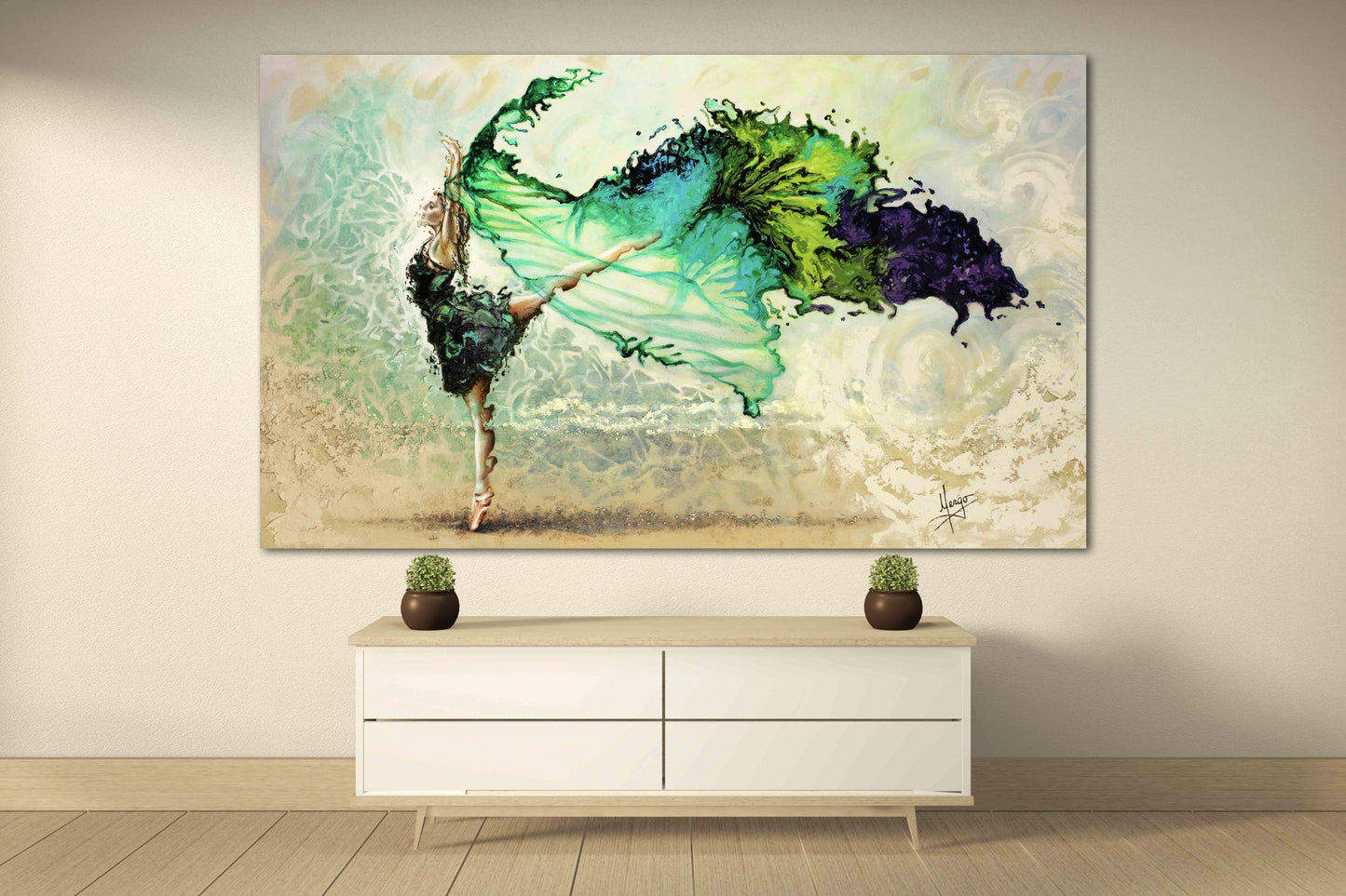 Ballerina Wandkunst Frau tanzend Druck Wandkunst Gemälde auf Leinwand, Frau Wandkunst, Wohnwanddekoration, Leinwandgemälde, Tanz Leinwandkunst