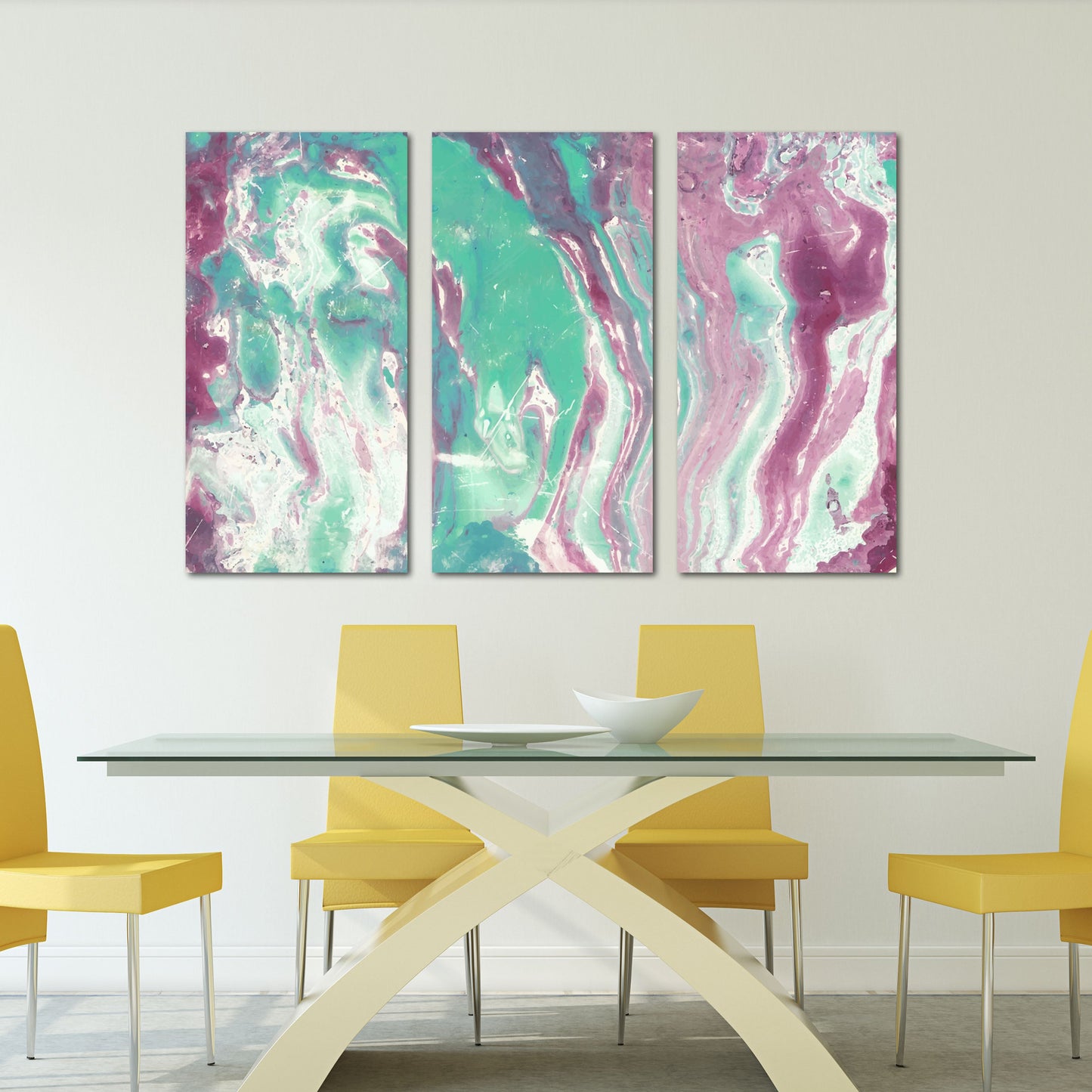 Marmor-Wand-Dekor, Marmor-Leinwand abstrakt, abstrakte Wandkunst-Gemälde auf Leinwand, mehrteilige Wandkunst abstrakte Leinwand trendige Marmor-Leinwand