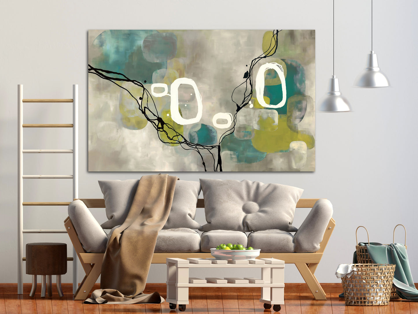 Moderne Wandkunst, abstrakte Leinwand, mehrteilige Wandkunst, druckbare Wandkunst, zeitgenössische Kunst, Wandkunst-Sets, geometrische Kunst