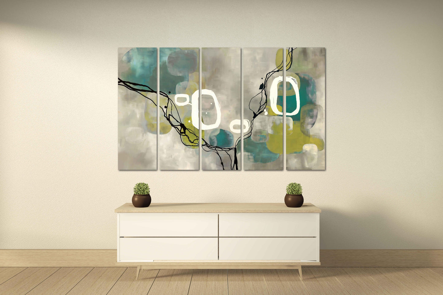 Moderne Wandkunst, abstrakte Leinwand, mehrteilige Wandkunst, druckbare Wandkunst, zeitgenössische Kunst, Wandkunst-Sets, geometrische Kunst