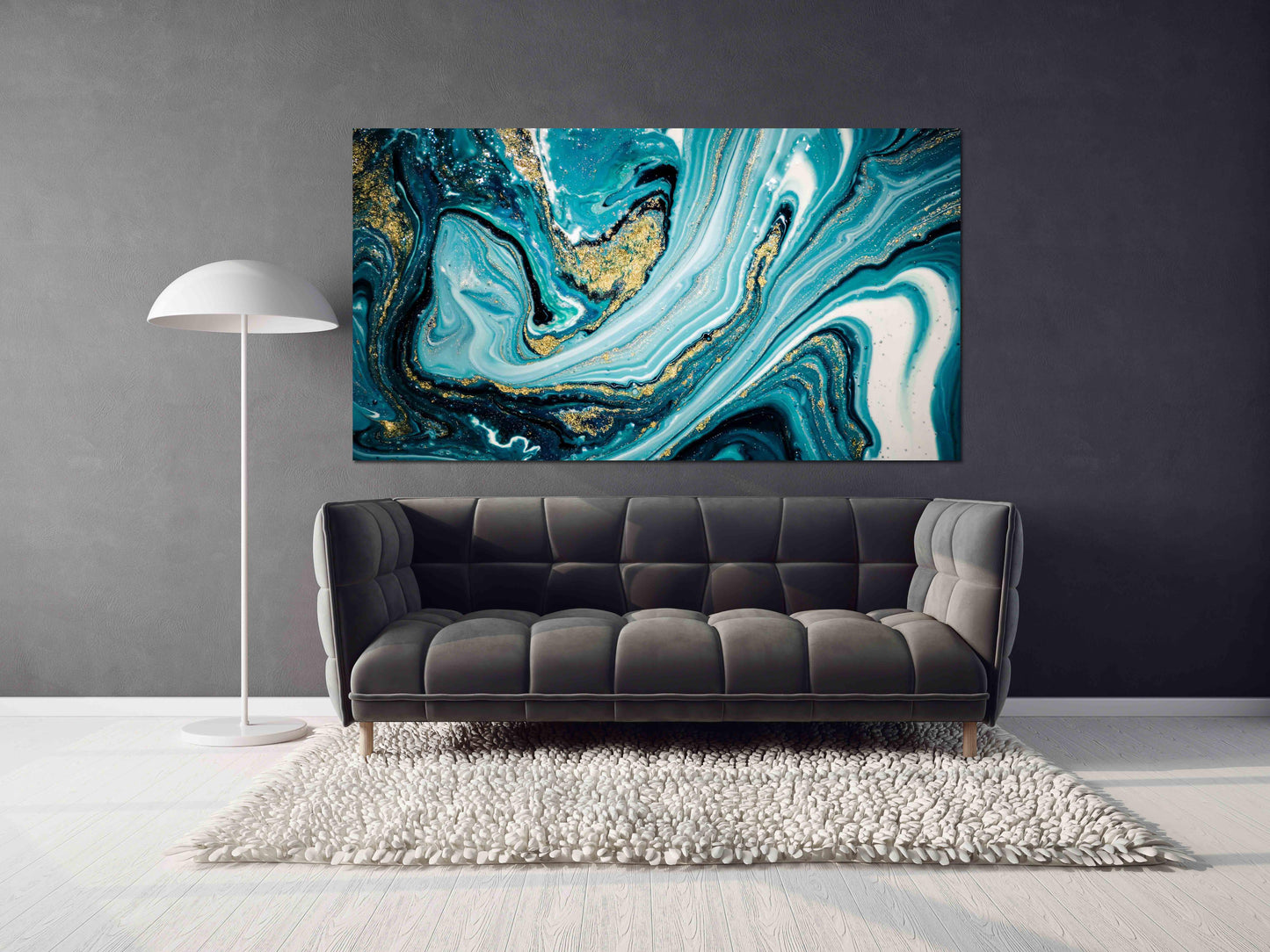 Marmor Wanddekoration, Marmor Leinwand abstrakt, Abstrakte Wandkunst Gemälde auf Leinwand, Mehrteilige Wandkunst Marmor Leinwand Pour Gemälde