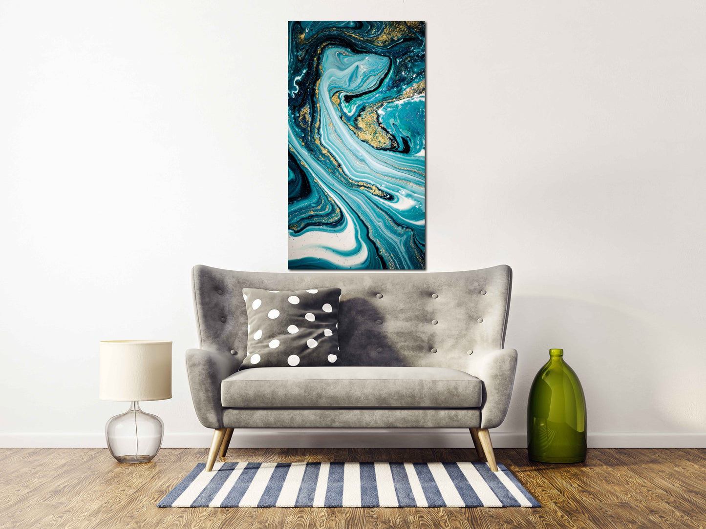 Marmor-Wand-Dekor Marmor Leinwand abstrakte abstrakte Wandkunst Gemälde auf Leinwand Multi-Panel-Wand-Kunst Marmor Leinwand Pour Malerei