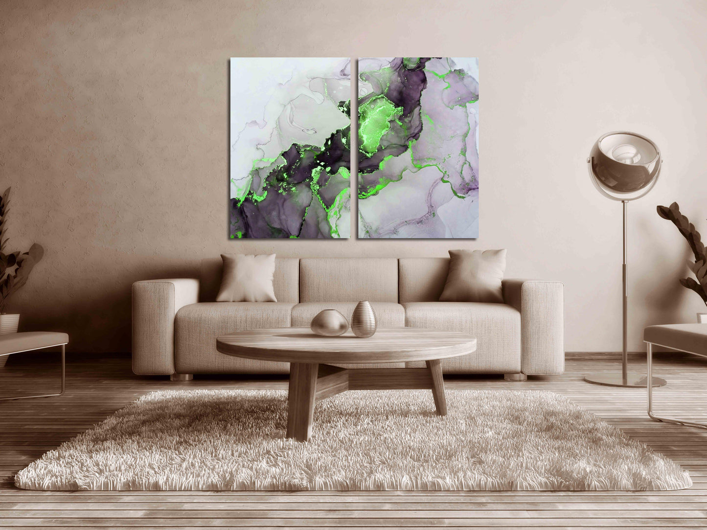 Marmor-Wand-Dekor, Marmor-Leinwand abstrakt, abstrakte Wandkunst Gemälde auf Leinwand, Multi-Panel-Wandkunst Marmor Leinwand