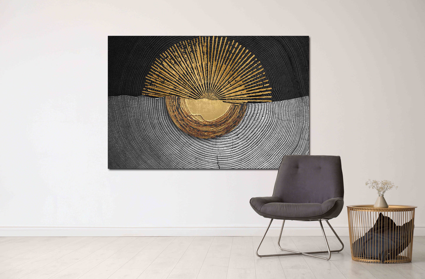 Abstrakte geometrische Wandkunst, mehrteilige Wandkunst, abstrakte Leinwand, trendige Wandkunst, große abstrakte schwarze Wandkunst, luxuriöse Wandkunst