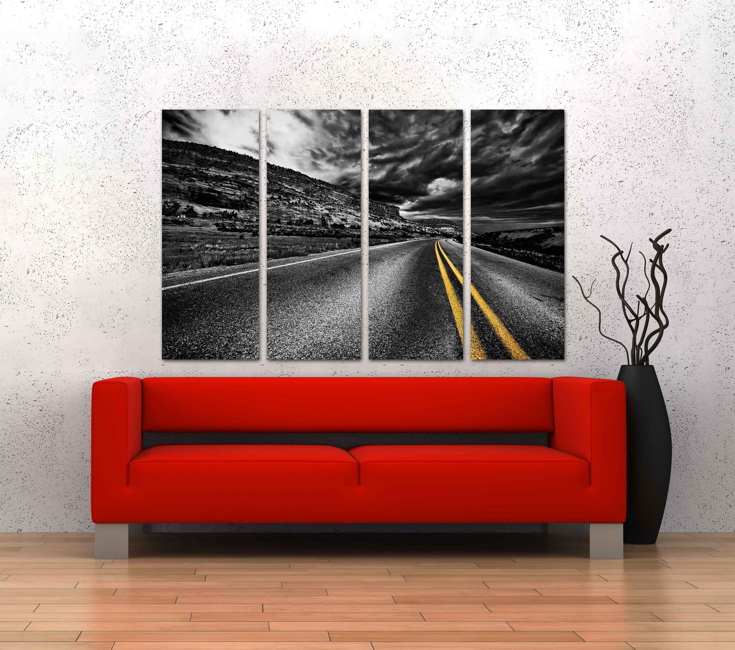 Große Leinwandkunst, Schwarz-Weiß-Kunst, Wohndekor, Leinwanddruck, Trendy Wandkunst, Wandbehang, Dekor, Wandkunst für Schlafzimmer, Wandkunst-Sets