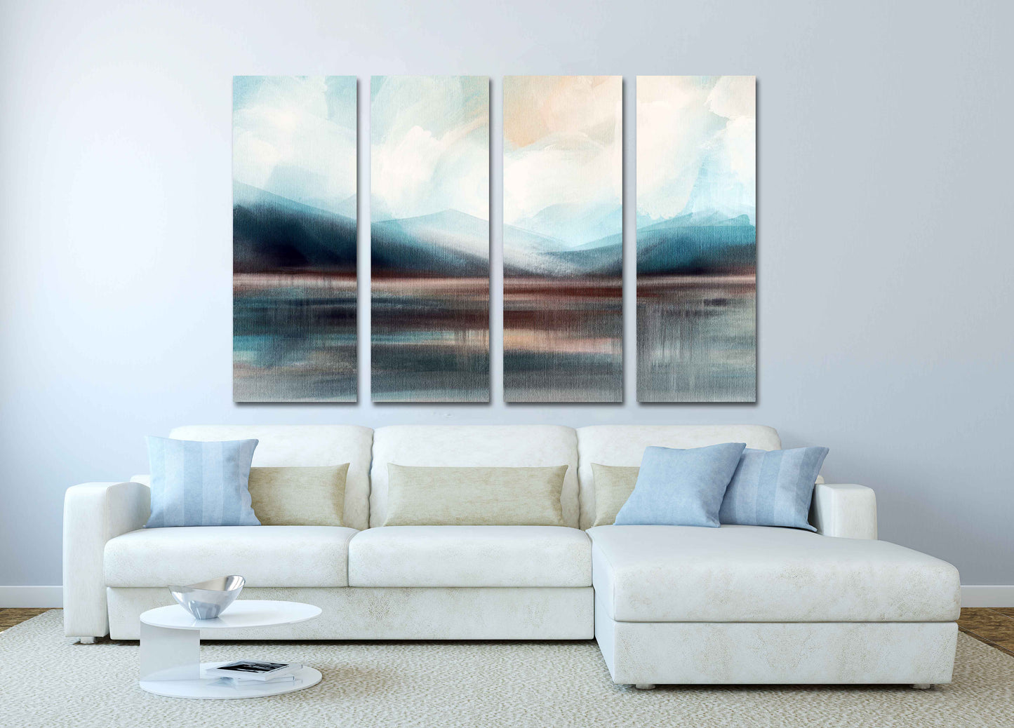 Berg Line Art Wanddruck Große abstrakte Kunst Abstrakte Wandkunst Gemälde auf Leinwand Natur Wandkunst Home Wanddekoration minimalistische Wandkunst