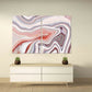 Marmor-Wand-Dekor Marmor Leinwand abstrakte abstrakte Wandkunst Gemälde auf Leinwand Multi-Panel-Wand-Kunst Marmor Leinwand Pour Malerei