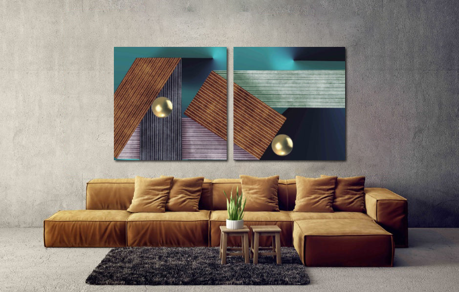 Luxuriöse Wandkunst, moderne abstrakte Kunst, abstrakter Kunstdruck, mehrteilige Leinwand, Raumwanddekoration, abstrakte Wandkunst, abstrakte Malerei