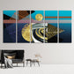 Geometrische Wandkunst Moderne abstrakte Kunst Abstrakter Kunstdruck Mehrteilige Leinwand Wanddekoration Abstrakte Wandkunst Abstrakte Malerei
