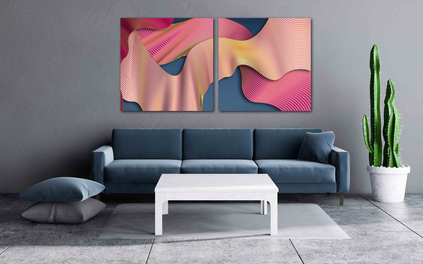 Moderne abstrakte Kunst, geometrische Muster, Wandcollage-Set, mehrteilige Leinwand, Wandkunst, Leinwandgemälde, abstrakte Wandkunst, Heimwanddekor