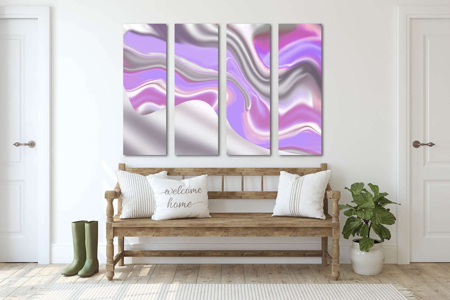 Abstraktes expressionistisches Gemälde, abstraktes farbenfrohes Gemälde, groß, moderne abstrakte Kunst, Wandcollage-Set, abstrakte Wandkunst, Heimwanddekor