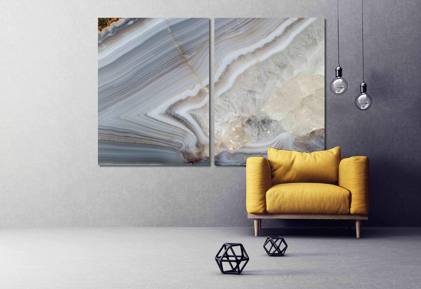 Hellblaues Wanddekor aus Marmor, Wandkunst aus blauem Marmor, Wanddekoration für Zuhause, extra große Wandkunst, moderne abstrakte Kunst, 3-teilige Wandkunst