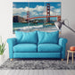 Golden Gate Bridge Druck San Francisco Wandkunst Kalifornien Wandkunst Home Wanddekoration Blaues Meer Wandkunst Meereswellen Kunst