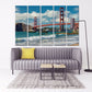 Golden Gate Bridge Druck San Francisco Wandkunst Kalifornien Wandkunst Home Wanddekoration Blaues Meer Wandkunst Meereswellen Kunst
