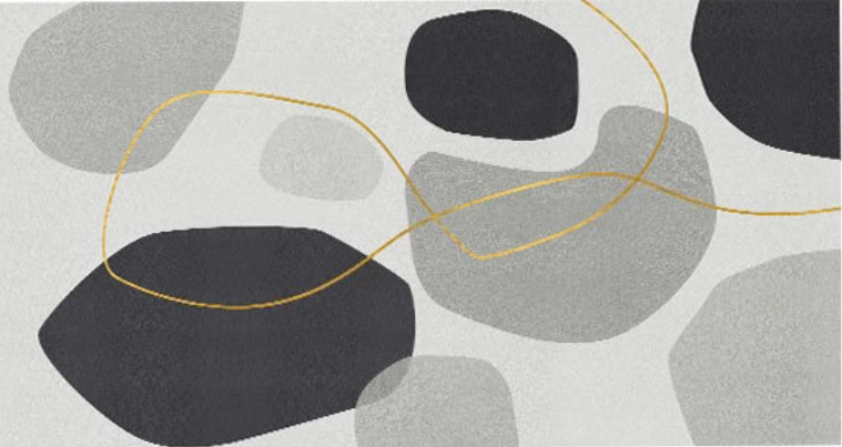 PVC-Tischdecke mit Lederstruktur für den Küchentisch, Tischfolie für den Küchentisch "Boho-Stil"