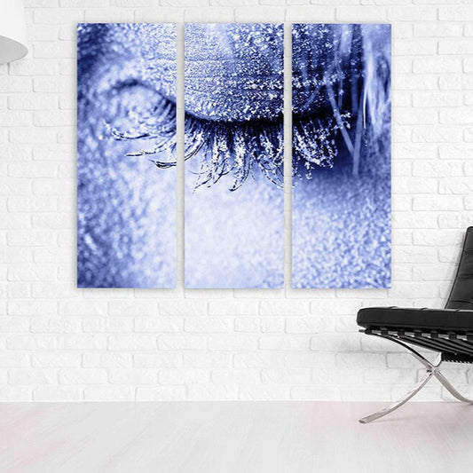 Eye wall art fashion wall art eyelashes wall art wall hanging decor multi panel wall art extra large wall art bedroom wall decor