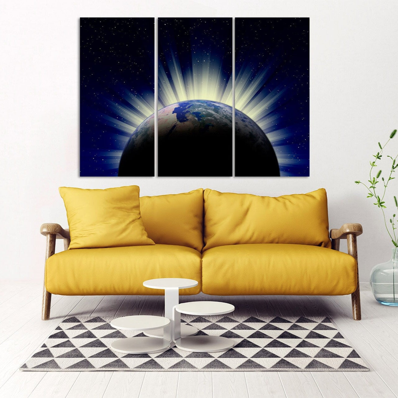 Planets posters Сosmos multi panel wall art paintings on canvas outer space home wall canvas painting bedroom wall decor fantasy art