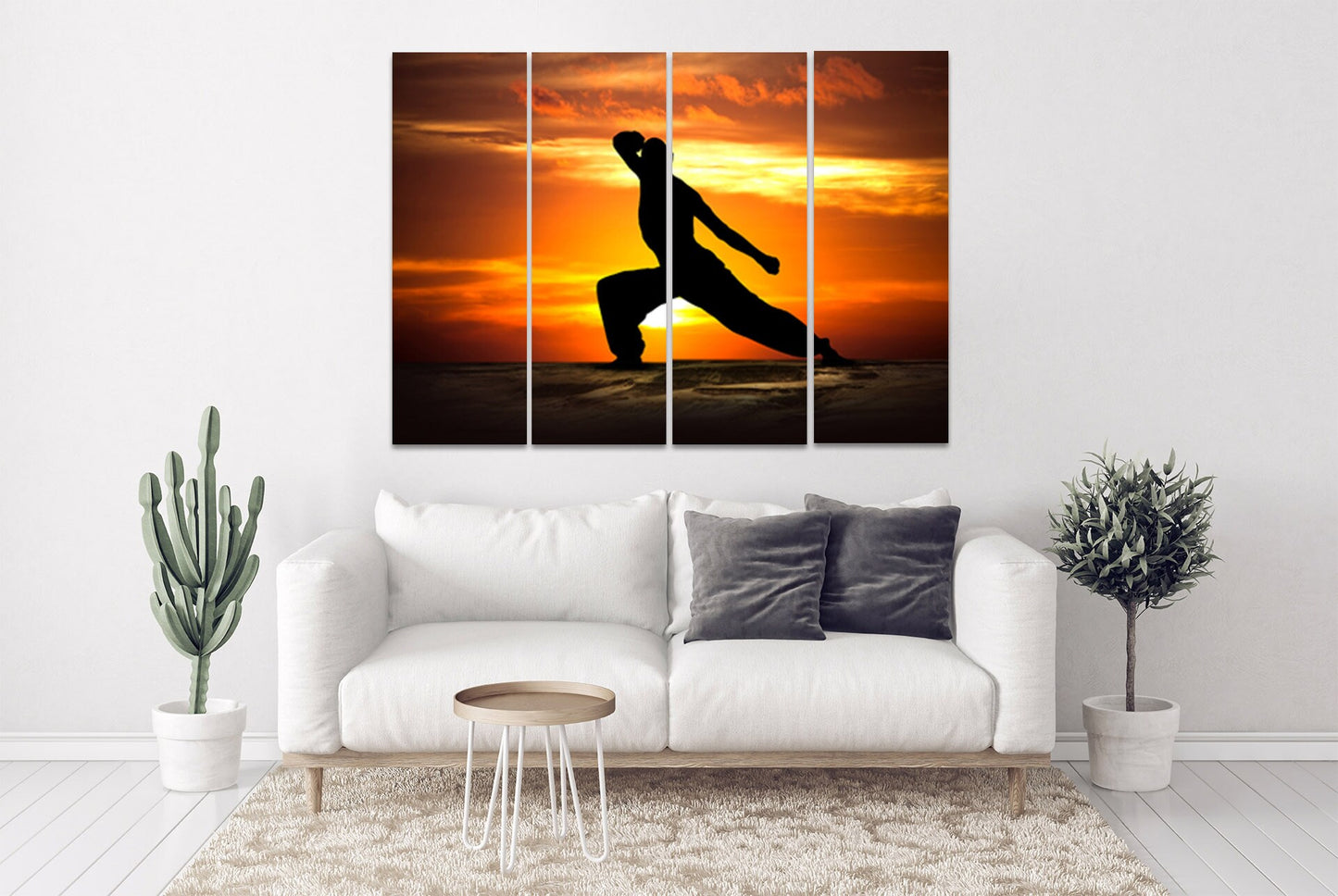 Kung fu poster Martial arts sports extra large multi wall art athlete gifts Bedroom Living room Office wall decor printable wall art set