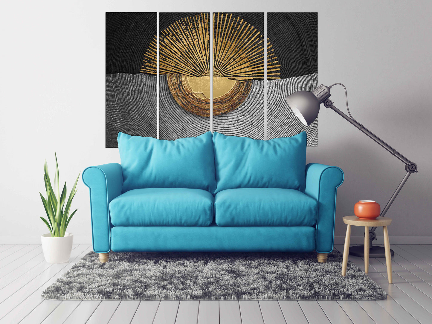 Abstract geometric wall art multi panel wall art abstract canvas trendy wall art Large abstract Black wall art Luxury wall art