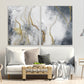 Abstract canvas wall art Gold and black wall art horizontal home decor wall art Abstract art print Extra large wall art Multi panel wall art