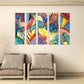 Modern abstract art, abstract wall art paintings on canvas, home wall decor, canvas painting, abstract canvas, multi panel wall art