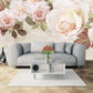 Flowers wallpaper Floral Peel and stick wallpaper Photo wallpaper Textured wallpaper adhesive wallpaper Botanical removable wallpaper