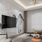 Smoky mountains wall art Marble wallpaper Abstract wallpaper Peel and stick wallpaper removable wallpaper Black and white wallpaper