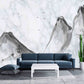 Smoky mountains wall art Marble wallpaper Abstract wallpaper Peel and stick wallpaper removable wallpaper Black and white wallpaper