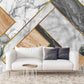 Marble Geometric Abstract Peel and stick removable wallpaper 3d wall mural decoration kitchen bedroom living room wall decor canvas vinyl