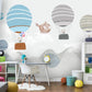 Peel and stick Self adhesive mural Nursery wallpaper Wall print art Home wall decor Giant wall mural Balloon letters