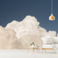 Cloud wallpaper Light blue peel and stick wallpaper Adhesive wall murals Wall prints Home wall decor Room decor aesthetic teen girls