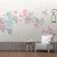 Peel and stick Home wall decor Sakura blossoms Botanical removable Japanese wall art Wallpaper with birds and flowers