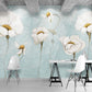Peel and stick Flower wallpaper Murals for girls Home wall decor Botanical removable Flower wall sticker Herb prints wall art