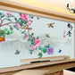 Chinoiserie wallpaper Sakura blossoms Japanese wall art Flowers wall mural prints Peel&stick wallpaper Asian wall art Botanical removable