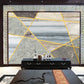 Geometric wallpaper peel and stick 3d wall mural, marble wallpaper, abstract removable wallpaper, kitchen bedroom living room wall decor