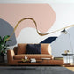 Mid century modern wallpaper peel and stick wall mural, accent wallpaper, abstract vinyl wallpaper, canvas wallpaper
